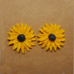 Sunflower Sunshine Studs