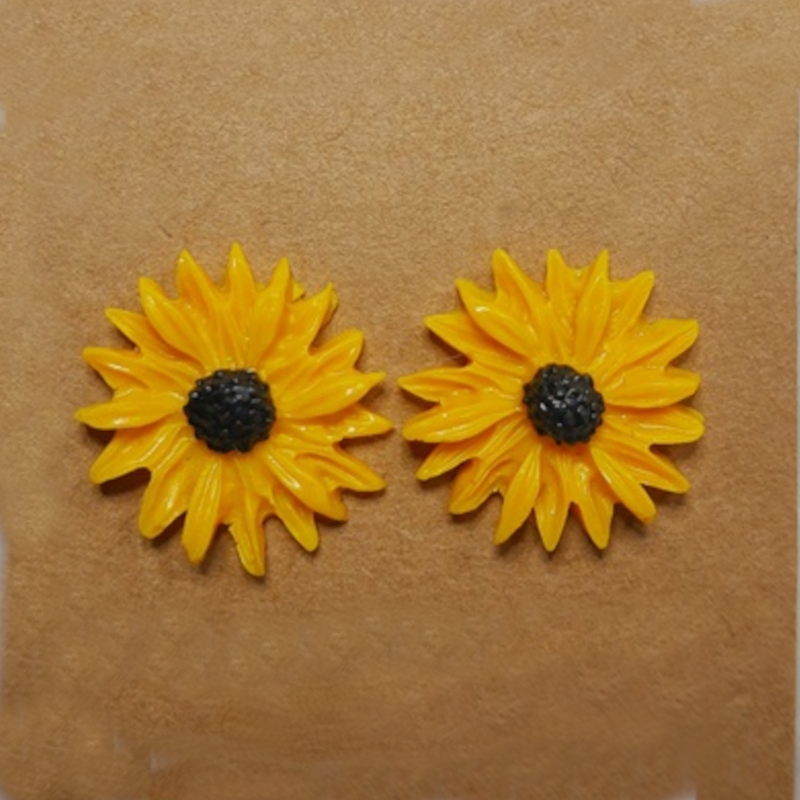 Sunflower Sunshine Studs