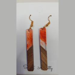 Wood and Resin Dangle