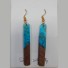 Wood and Resin Dangle