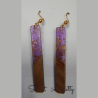 Wood and Resin Dangle