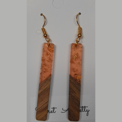 Wood and Resin Dangle