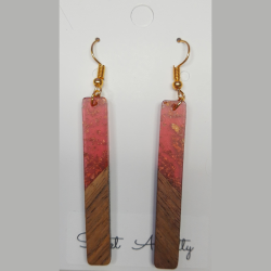 Wood and Resin Dangle